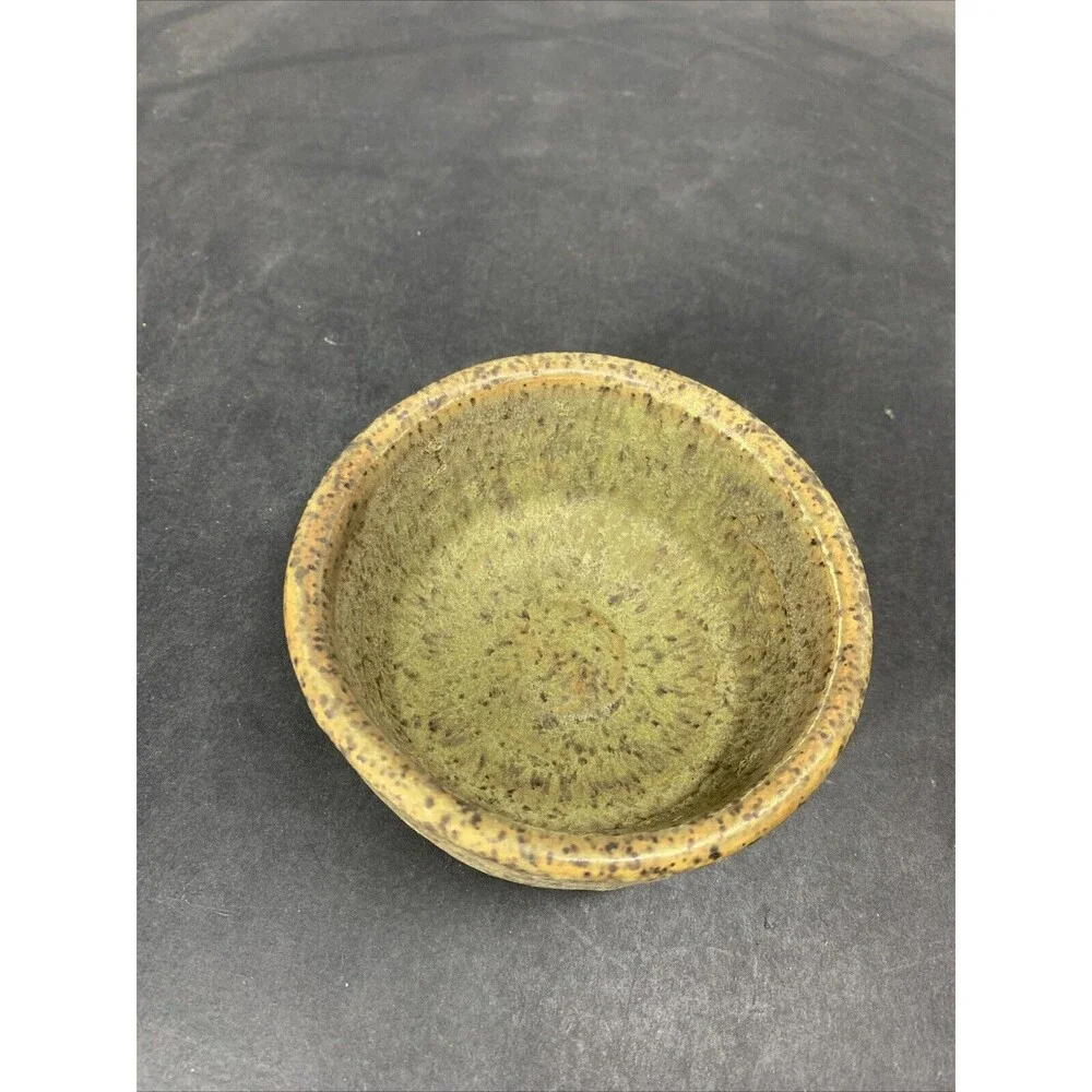 Stoneware Glazed Butter Bell Keeper Crock Handmade Art Pottery